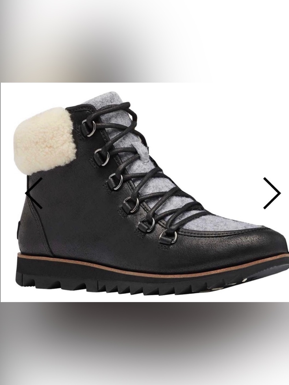SOREL Harlow Lace Cozy Ankle Boots